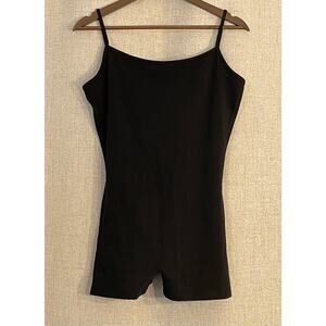 Garage Brand SoftActive Romper Black Size Large NEW W/out Tags